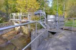 Pont Farbel et sa prise d'eau pour l'usine des Avouillons