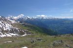 Vue vers les Alpes