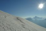 Passage d'une crevasse