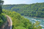 Vue sur la ligne de chemin de fer