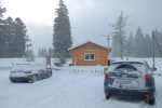 La première victoire fut d'arriver au Col du Mollendruz enneigé