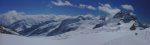La Jungfrau en face de nous, à droite de la photo