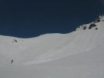 Une belle coulée sous la Pointe de Drône