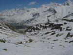 Et nous plongeons vers la route du Grand-Saint-Bernard, piste empruntée hier.