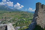 Vue sur les coteaux (Prabé au fond à gauche)