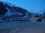 Départ depuis la station de Siviez, sur le parking