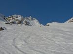 Ici je cherche la direction du refuge de Saint-Laurent, montons, montons pour voir !