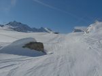 Et on arrive au niveau du lac du Grand Désert