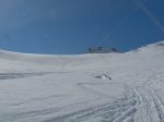 Le bas du glacier du Grand Désert