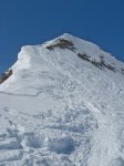 ... pour finir à pieds l'arête finale