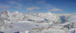 Cervin, Dent Blanche, Ober Gabelhorn, Zinalrothhorn et la vallée Mattertal