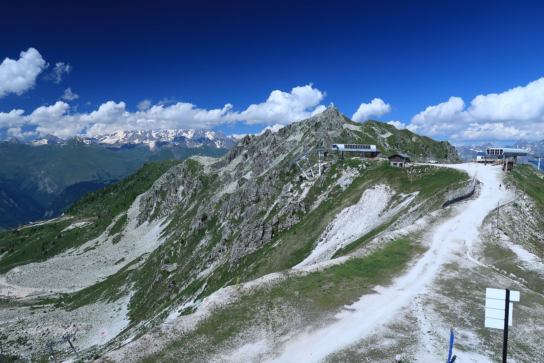 Randonnée au col des Frettes depuis les Arcs 1800