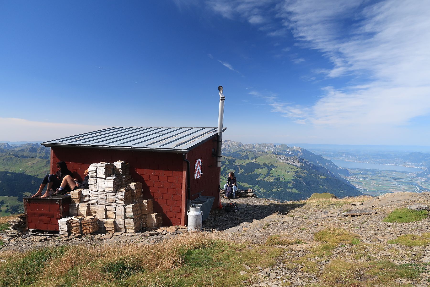 Randonnée au refuge de Chalin depuis Chindonne et Valerette